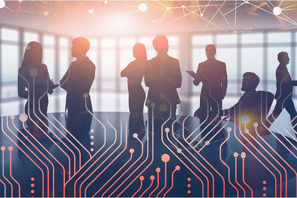 silhouettes-business-people-blurred-meeting-room-with-circuit-network-holograms-concept-digital-world-toned-image-double-exposure
